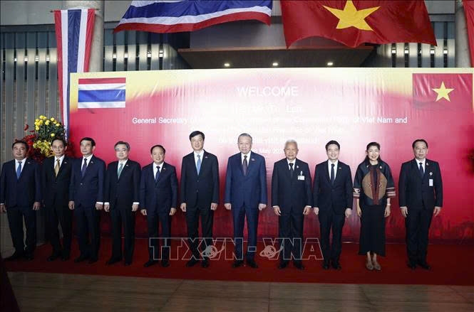 Tổng Bí thư, Chủ tịch nước Tô Lâm hội kiến Chủ tịch Quốc hội Thái Lan Sophon Saram