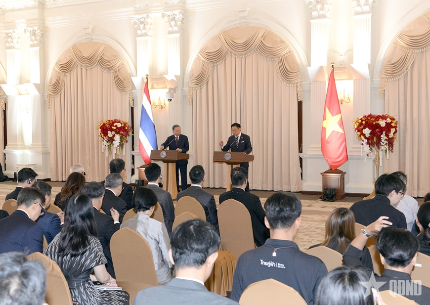 Tổng B&iacute; thư, Chủ tịch nước T&ocirc; L&acirc;m: Đưa quan hệ Việt Nam - Th&aacute;i Lan ng&agrave;y c&agrave;ng ph&aacute;t triển mạnh mẽ, bền vững v&agrave; hiệu quả hơn