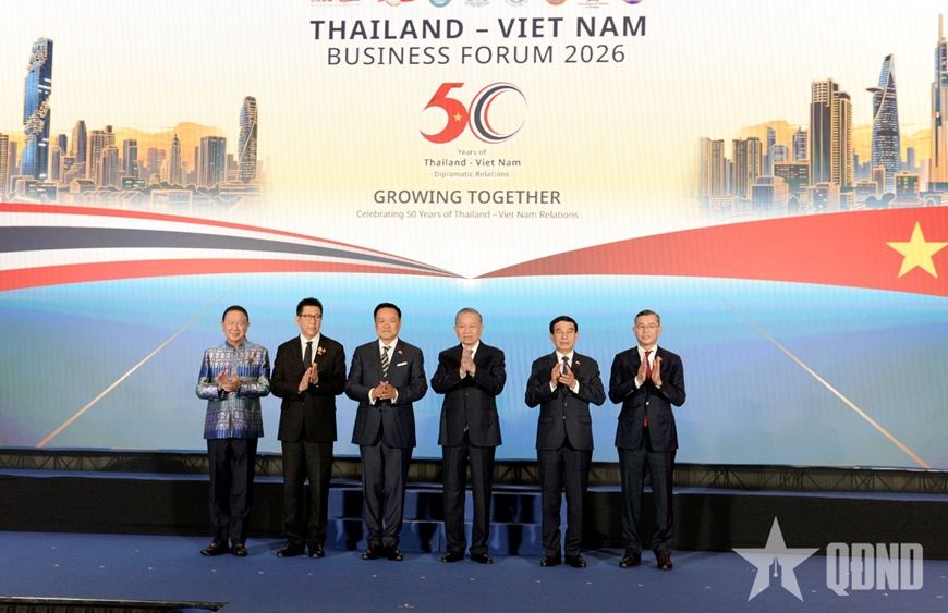 Tổng B&iacute; thư, Chủ tịch nước T&ocirc; L&acirc;m: Hợp t&aacute;c Việt Nam - Th&aacute;i Lan cần được đo bằng những dự &aacute;n cụ thể, c&ocirc;ng nghệ mới