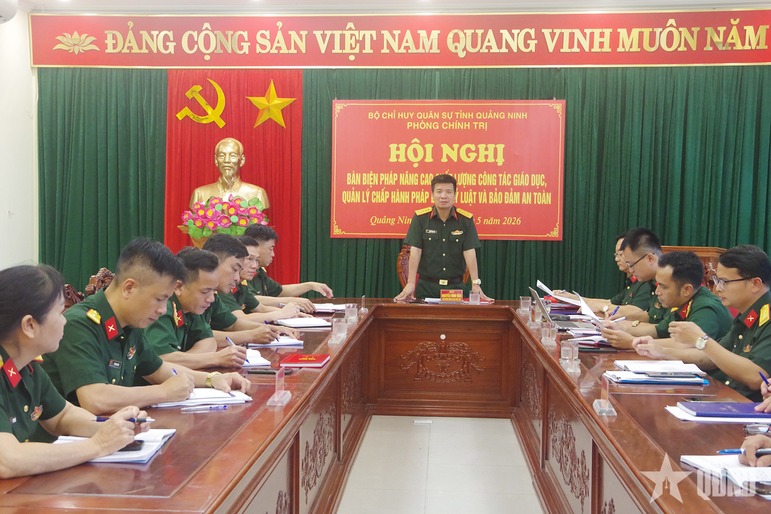 LLVT tỉnh Quảng Ninh tổ chức sinh hoạt chính trị 

