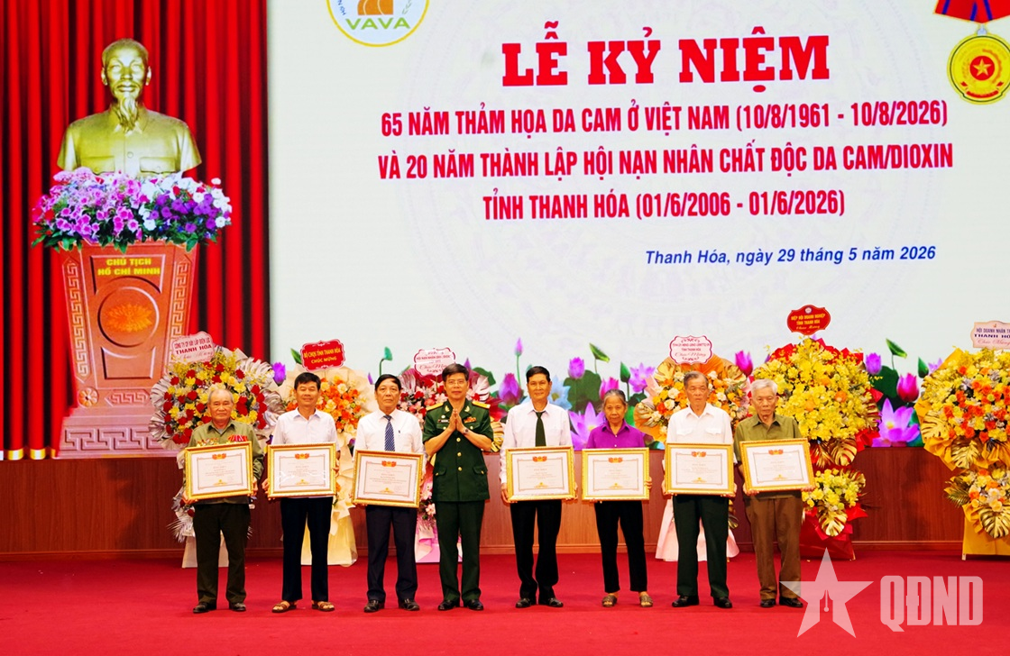 Thanh Hóa: Chung tay xoa dịu nỗi đau da cam