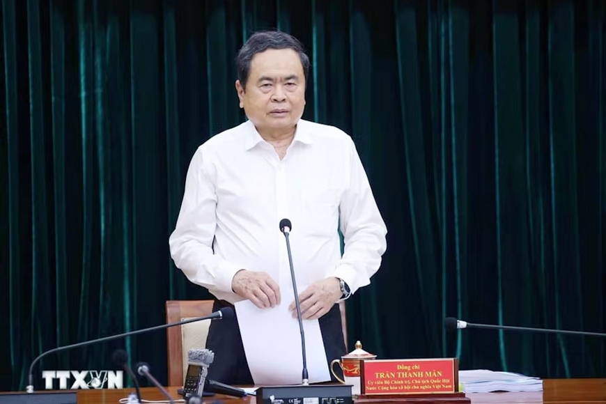 Chủ tịch Quốc hội Trần Thanh Mẫn: Khẩn trương hoàn thiện dự thảo Luật Đô thị đặc biệt