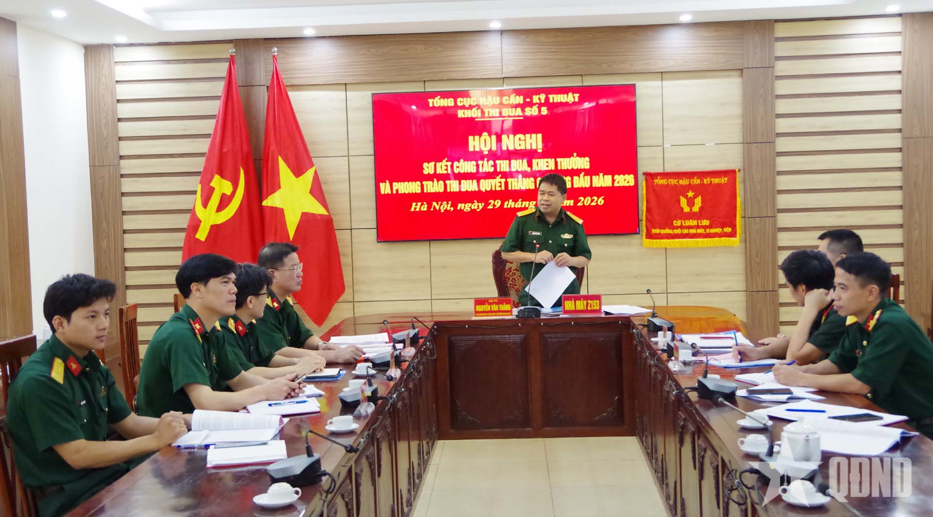 Khối thi đua số 5 Tổng cục Hậu cần - Kỹ thuật triển khai Phong trào Thi đua Quyết thắng