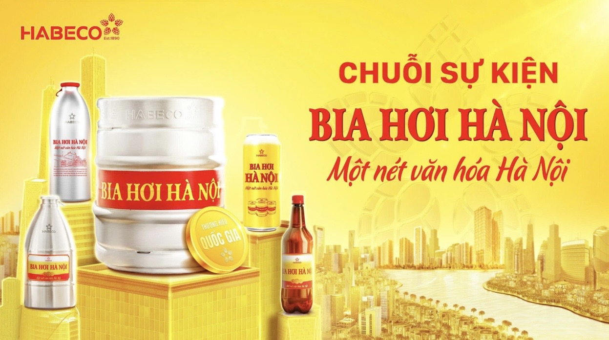 Chuỗi sự kiện “Bia hơi Hà Nội - một nét văn hóa Hà Nội” hè 2026 – lan tỏa bản sắc Thủ đô đến các tỉnh thành