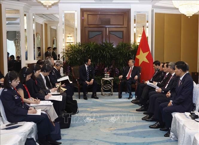 Tổng B&iacute; thư, Chủ tịch nước T&ocirc; L&acirc;m tiếp Bộ trưởng Quốc ph&ograve;ng c&aacute;c nước b&ecirc;n lề Đối thoại Shangri-La