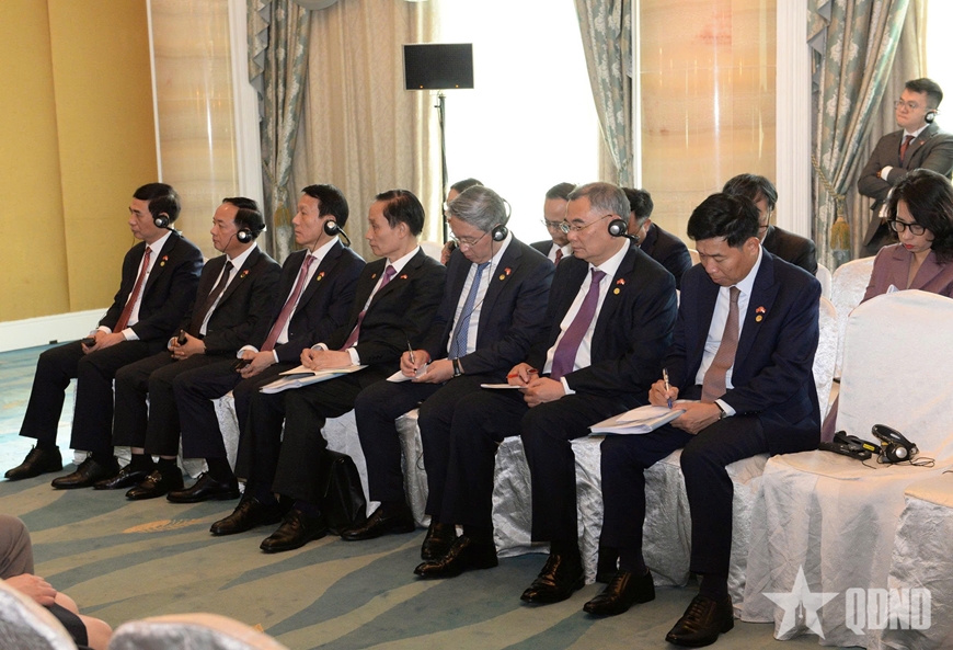 Tổng B&iacute; thư, Chủ tịch nước T&ocirc; L&acirc;m tiếp Bộ trưởng Quốc ph&ograve;ng c&aacute;c nước b&ecirc;n lề Đối thoại Shangri-La