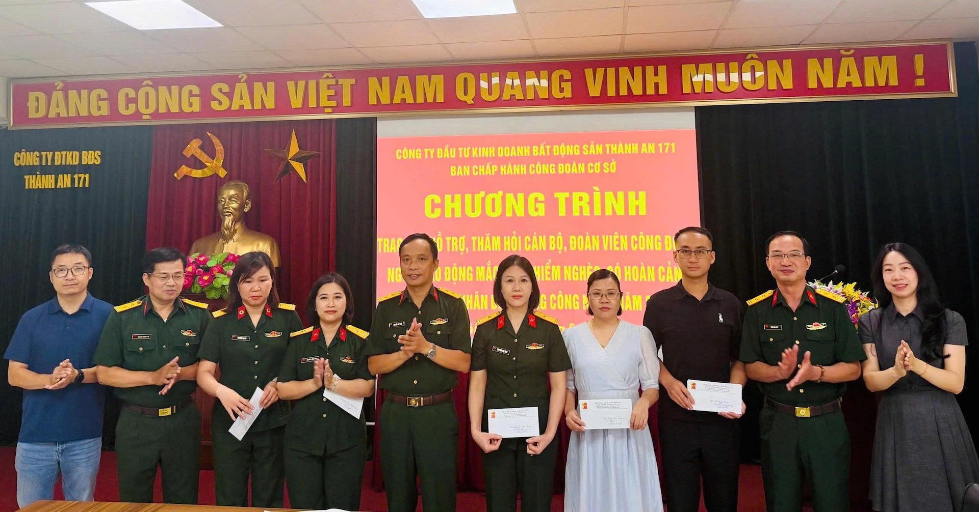 Công ty Thành An 171 (Binh đoàn 11): Nhiều hoạt động hưởng ứng Tháng Công nhân