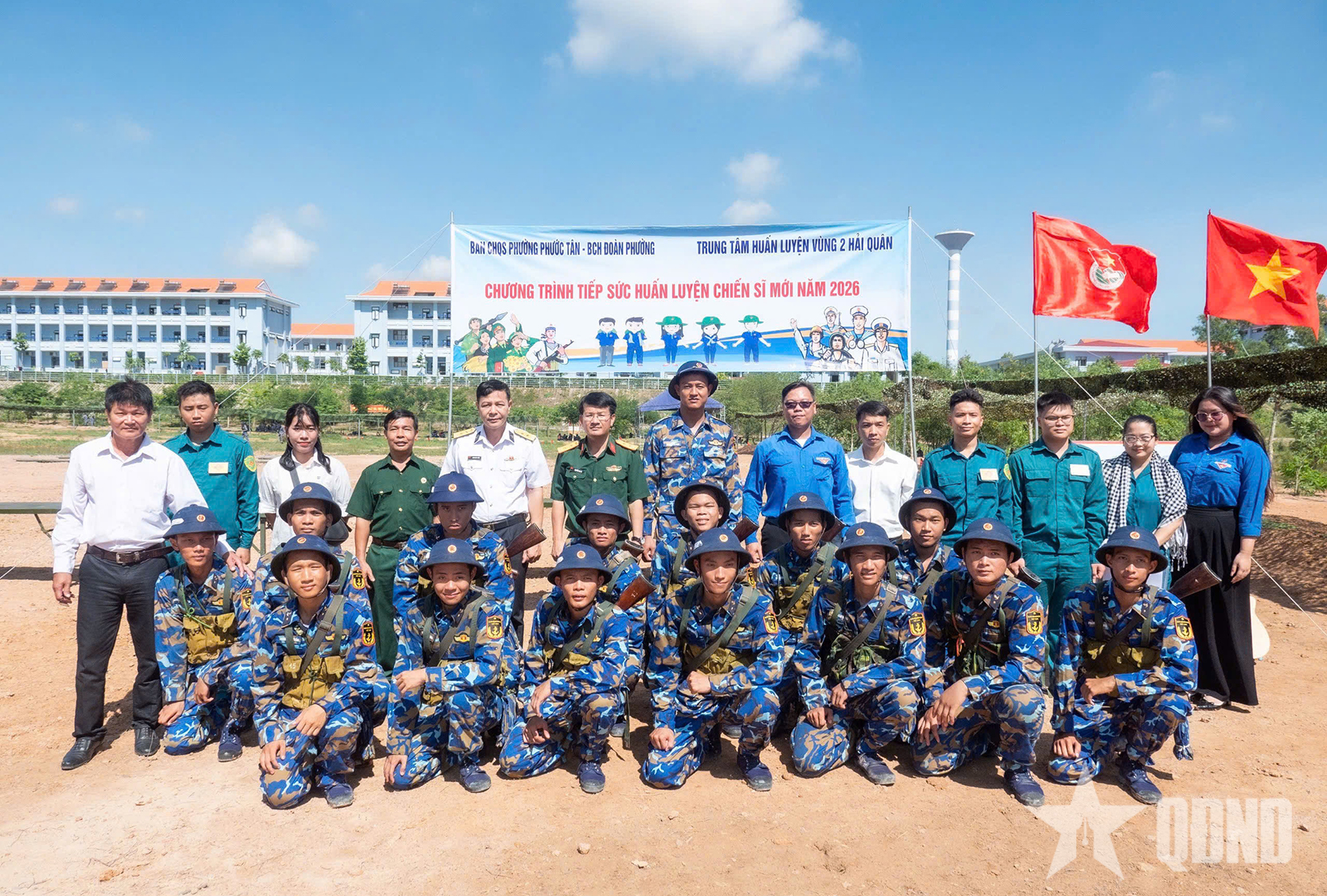 “Tiếp sức” từ hậu phương chiến sĩ mới

