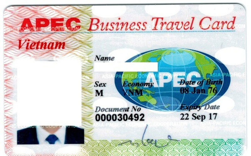 Trình tự, thủ tục, thẩm quyền cấp và quản lý thẻ đi lại doanh nhân APEC