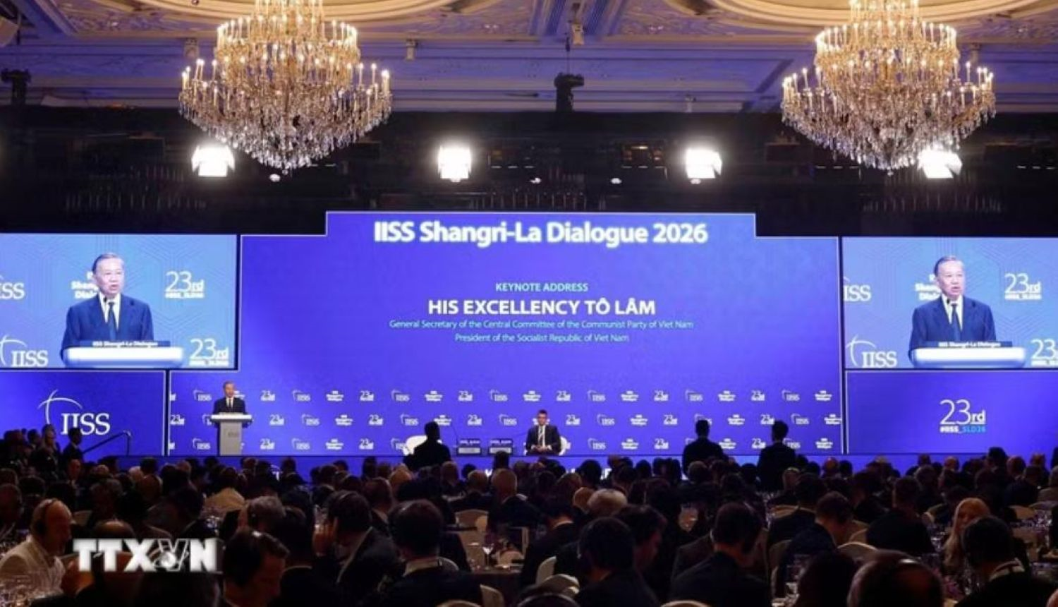 Thông điệp kiến tạo và giữ vững hòa bình trong bài phát biểu dẫn đề của Tổng Bí thư, Chủ tịch nước, Bí thư Quân ủy Trung ương Tô Lâm tại Đối thoại Shangri-La lần thứ 23