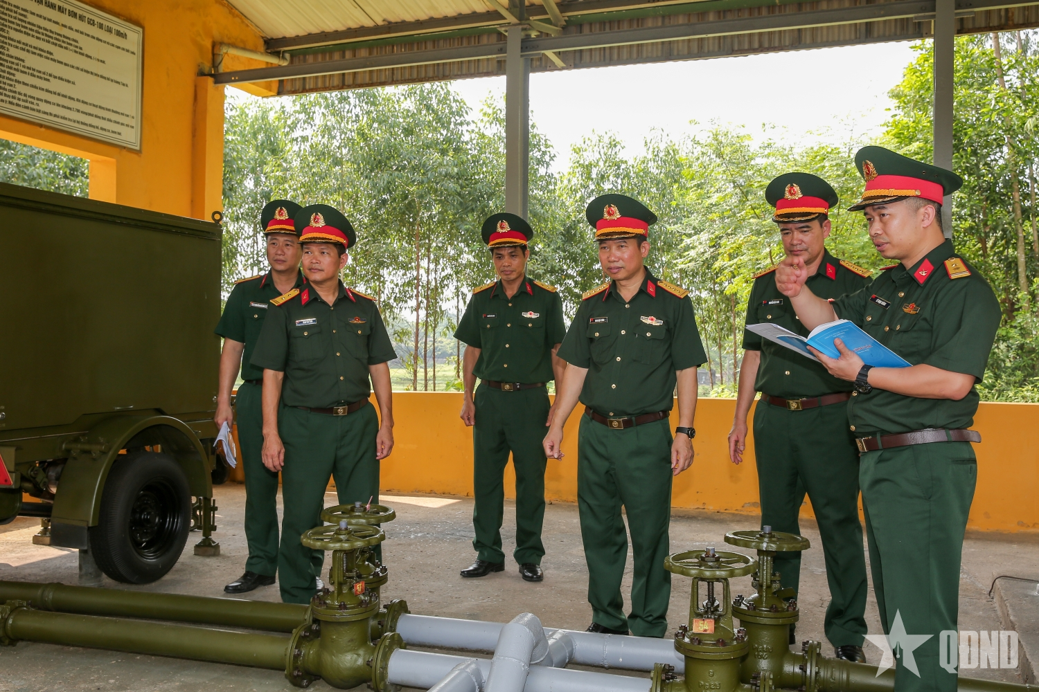 Nghiên cứu ứng dụng công nghệ mới tại Kho xăng dầu 671