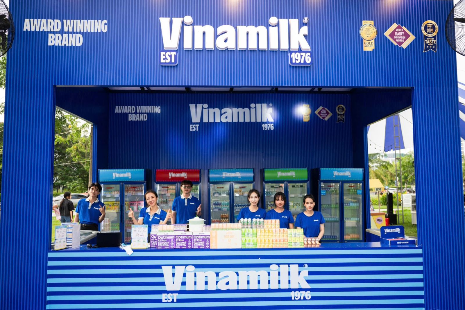 Vinamilk cùng trẻ em tận hưởng ngày hội mùa hè tại Phú Mỹ Hưng