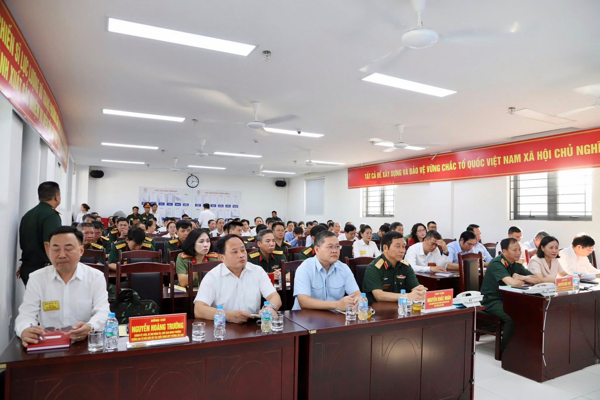 Phường Cửa Nam (Hà Nội) khai mạc diễn tập tác chiến trong khu vực phòng thủ năm 2026