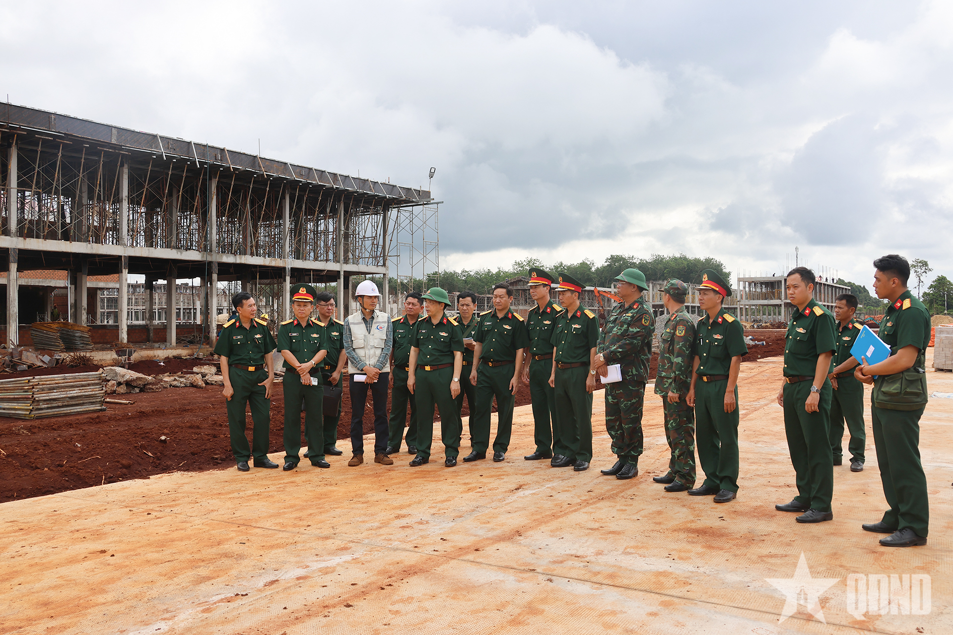 Quân đoàn 34: Hỗ trợ xây dựng trường nội trú liên cấp tại hai xã biên giới tỉnh Gia Lai