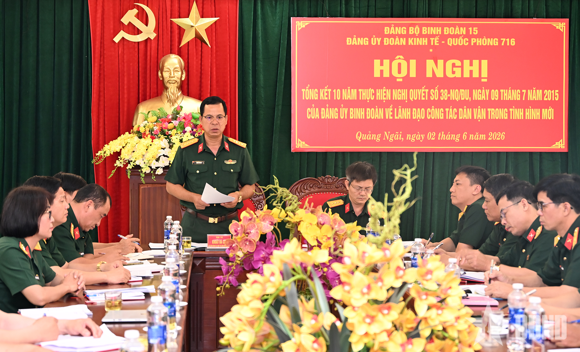 Đoàn Kinh tế - Quốc phòng 716 (Binh đoàn 15): Nâng cao chất lượng công tác dân vận, hiệu quả dự án kinh tế - quốc phòng