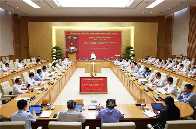Đảng bộ Ch&iacute;nh phủ n&acirc;ng cao hiệu lực l&atilde;nh đạo, đ&aacute;p ứng y&ecirc;u cầu nhiệm vụ mới