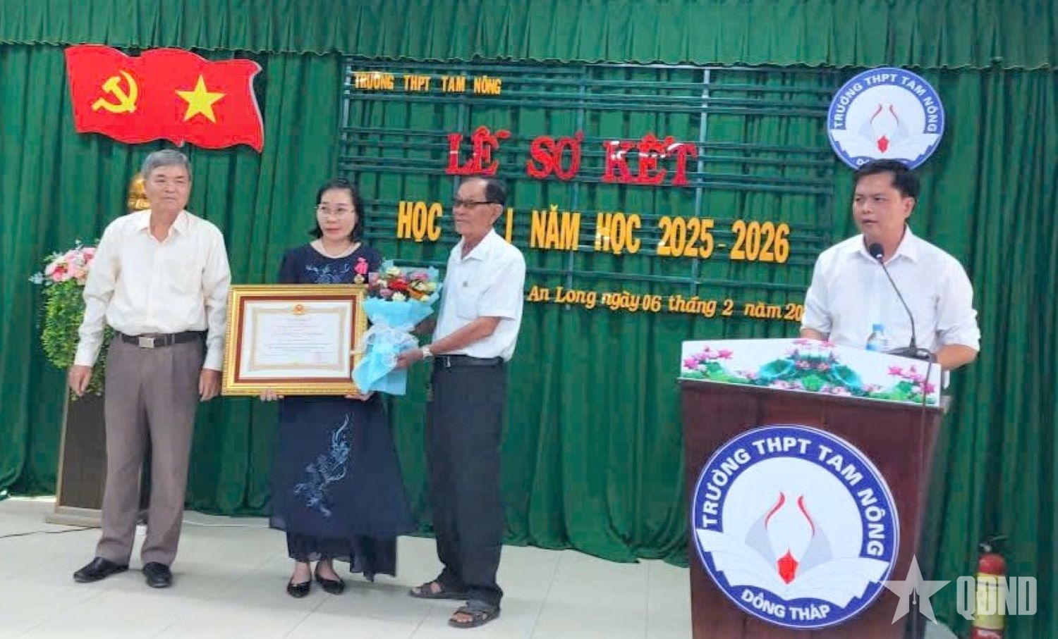 Nữ giáo viên tâm huyết với nghề