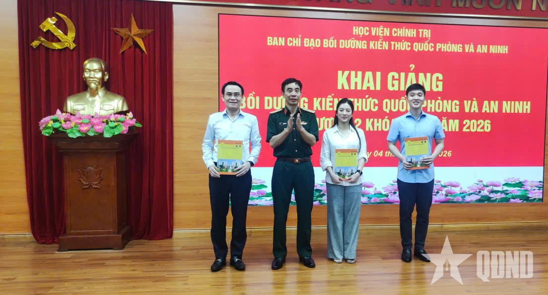 Học viện Chính trị bồi dưỡng kiến thức quốc phòng và an ninh đối tượng 2
