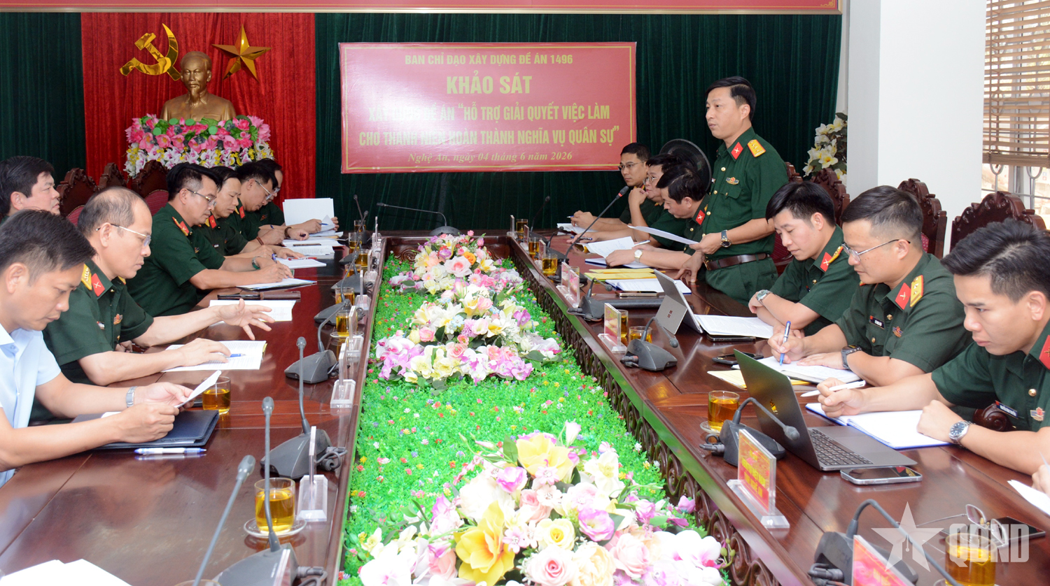 Bộ Chỉ huy Quân sự tỉnh Nghệ An tích cực hỗ trợ giải quyết việc làm cho thanh niên hoàn thành nghĩa vụ quân sự