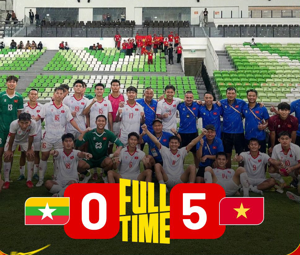 Video bàn thắng U19 Việt Nam và U19 Myanmar: Áp đảo toàn diện

