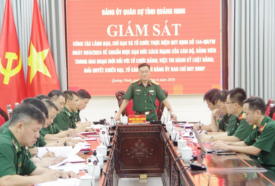 Bộ đội Biên phòng tỉnh Quảng Ninh: Phát huy vai trò nêu gương của cán bộ, đảng viên