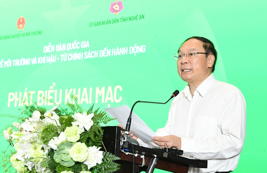 Môi trường không thể tiếp tục là lĩnh vực “đi sau” xử lý hệ quả