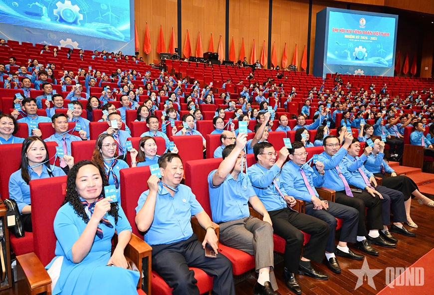 Đại hội XIV C&ocirc;ng đo&agrave;n Việt Nam: Th&ocirc;ng qua nhiều quyết s&aacute;ch quan trọng cho nhiệm kỳ mới