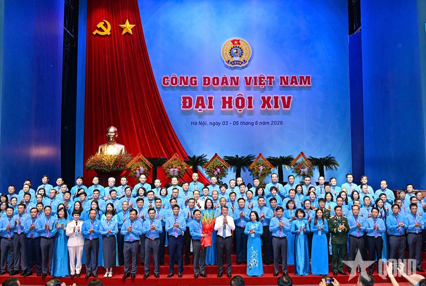 Đại hội XIV C&ocirc;ng đo&agrave;n Việt Nam: Th&ocirc;ng qua nhiều quyết s&aacute;ch quan trọng cho nhiệm kỳ mới