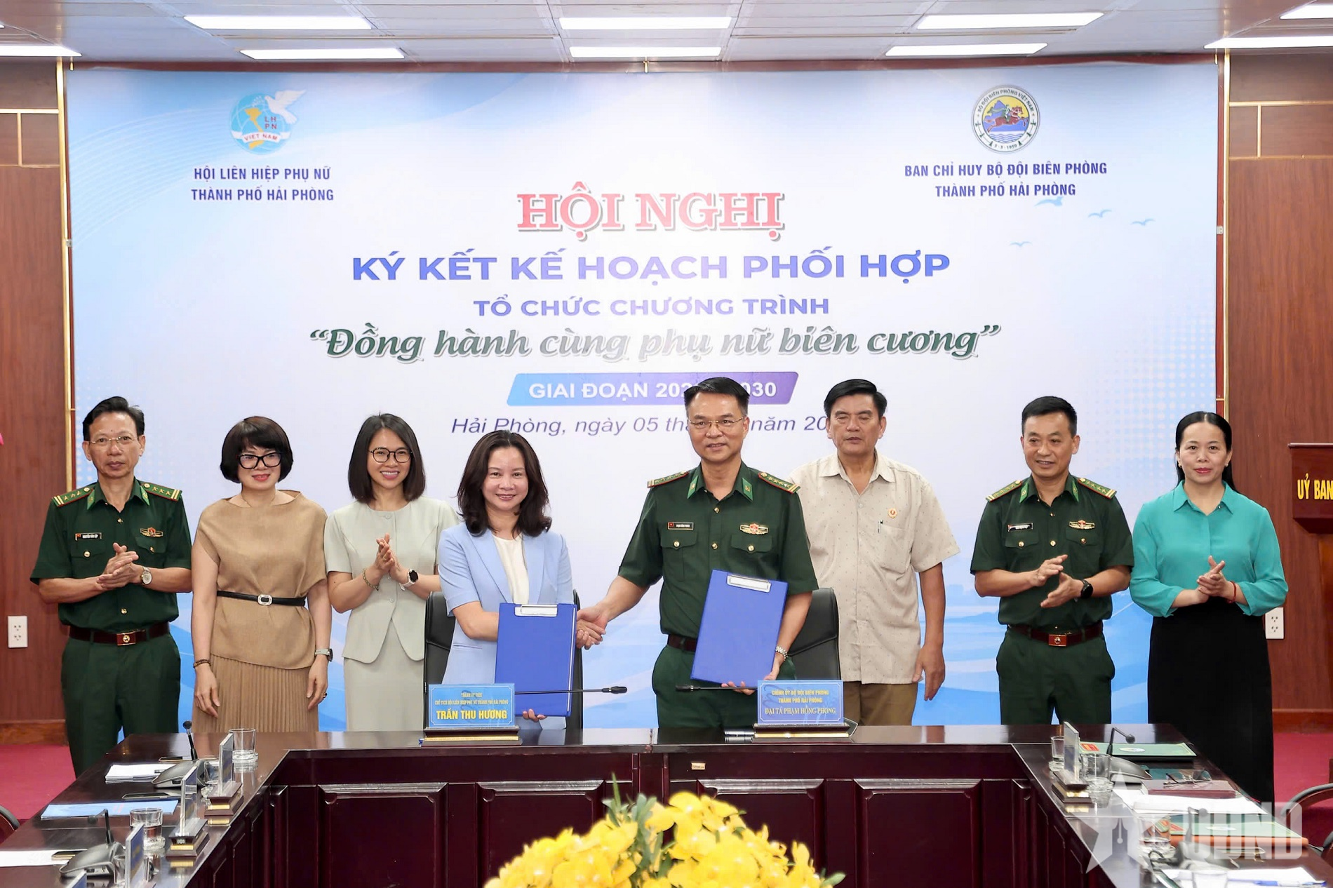 Bộ đội Biên phòng TP Hải Phòng “đồng hành cùng phụ nữ biên cương”