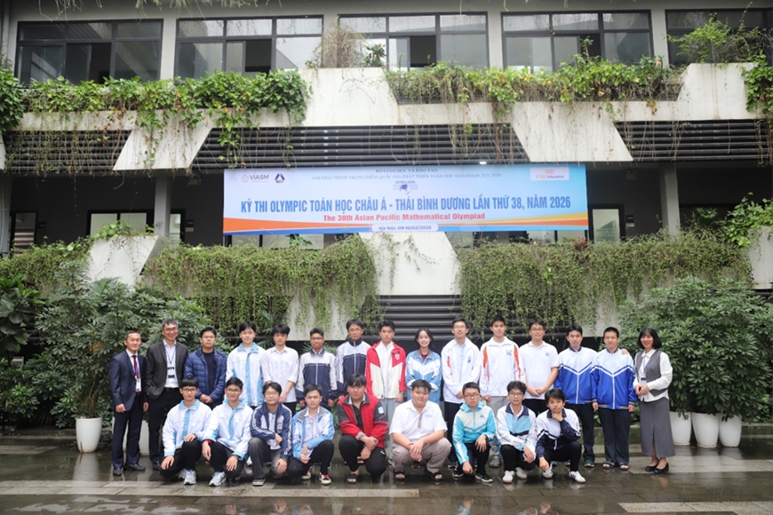Việt Nam xếp thứ 7/45 quốc gia, v&ugrave;ng l&atilde;nh thổ tại Olympic To&aacute;n học ch&acirc;u &Aacute; - Th&aacute;i B&igrave;nh Dương