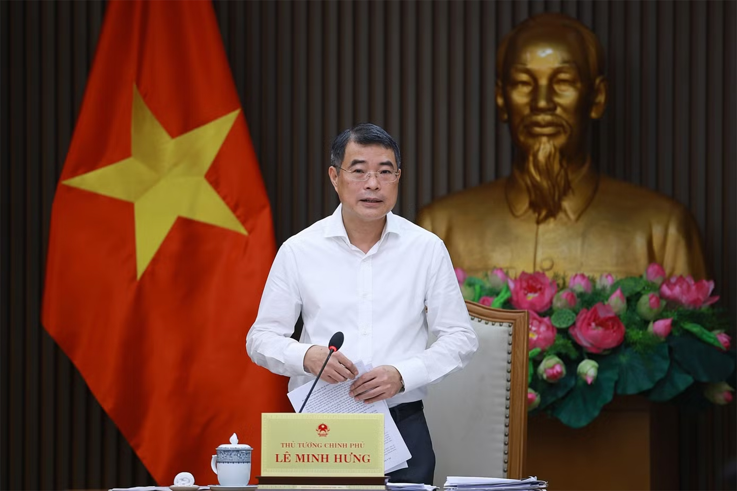 Thủ tướng Chính phủ Lê Minh Hưng nhận thêm nhiệm vụ mới