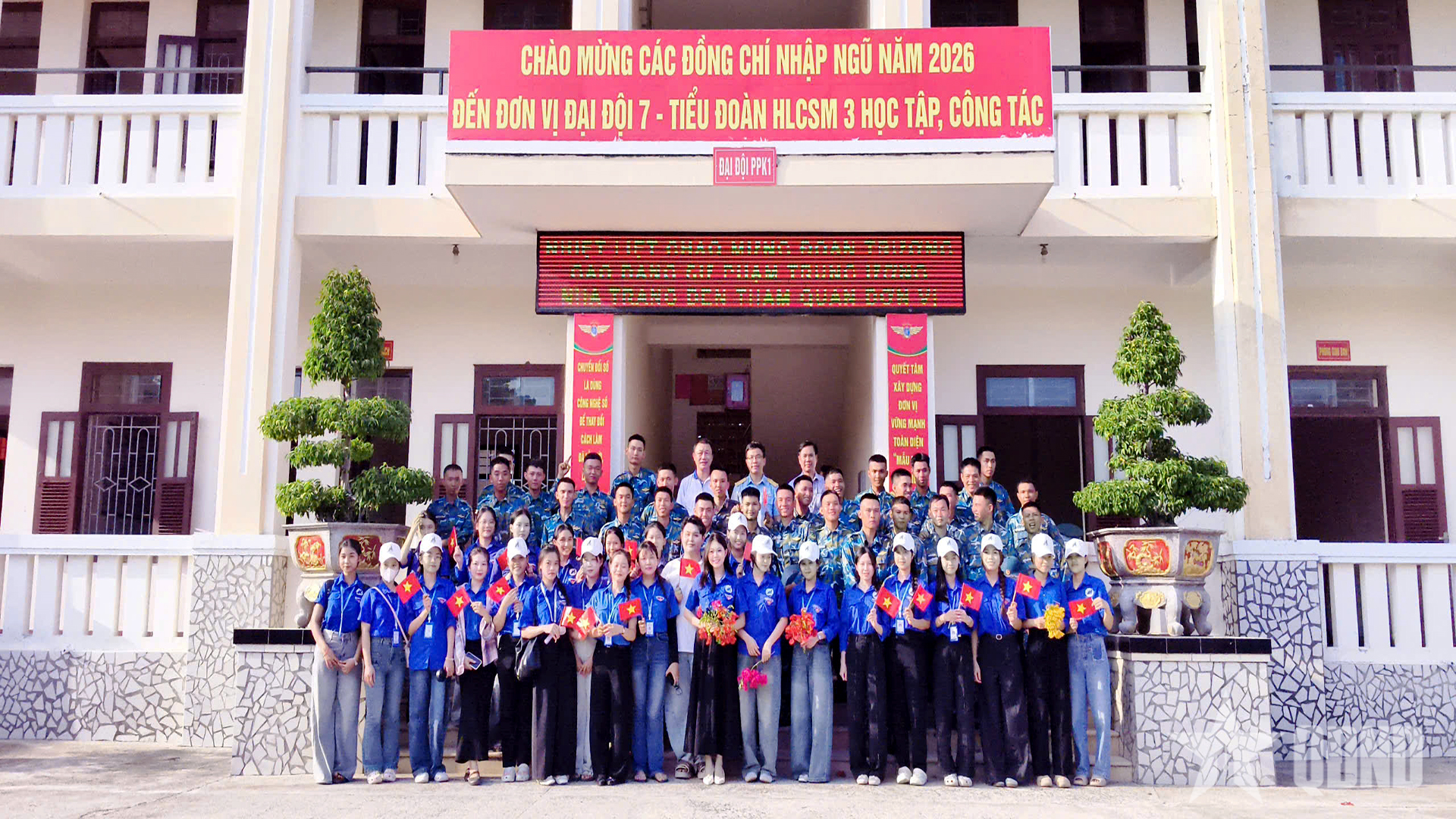 Trường Cao đẳng Sư phạm Trung ương - Nha Trang tham quan, học tập thực tế tại Sư đoàn 377