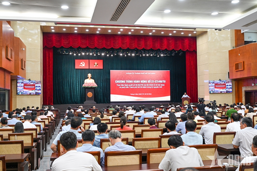 TP Hồ Ch&iacute; Minh qu&aacute;n triệt v&agrave; triển khai thực hiện Nghị quyết số 09-NQ/TW của Bộ Ch&iacute;nh trị