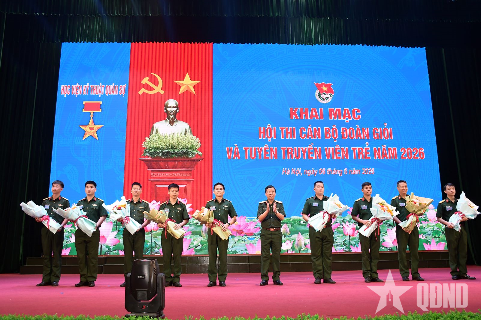 Học viện Kỹ thuật Quân sự xây dựng đội ngũ cán bộ Đoàn 