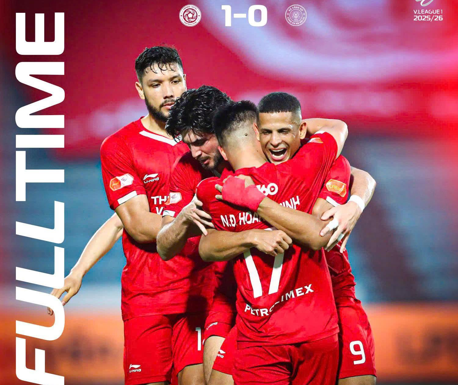 Thể Công - Viettel giành ngôi á quân V-League 2025-2026

