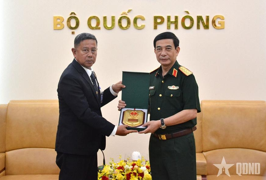 Đại tướng Phan Văn Giang hội kiến Bộ trưởng Quốc phòng Thái Lan