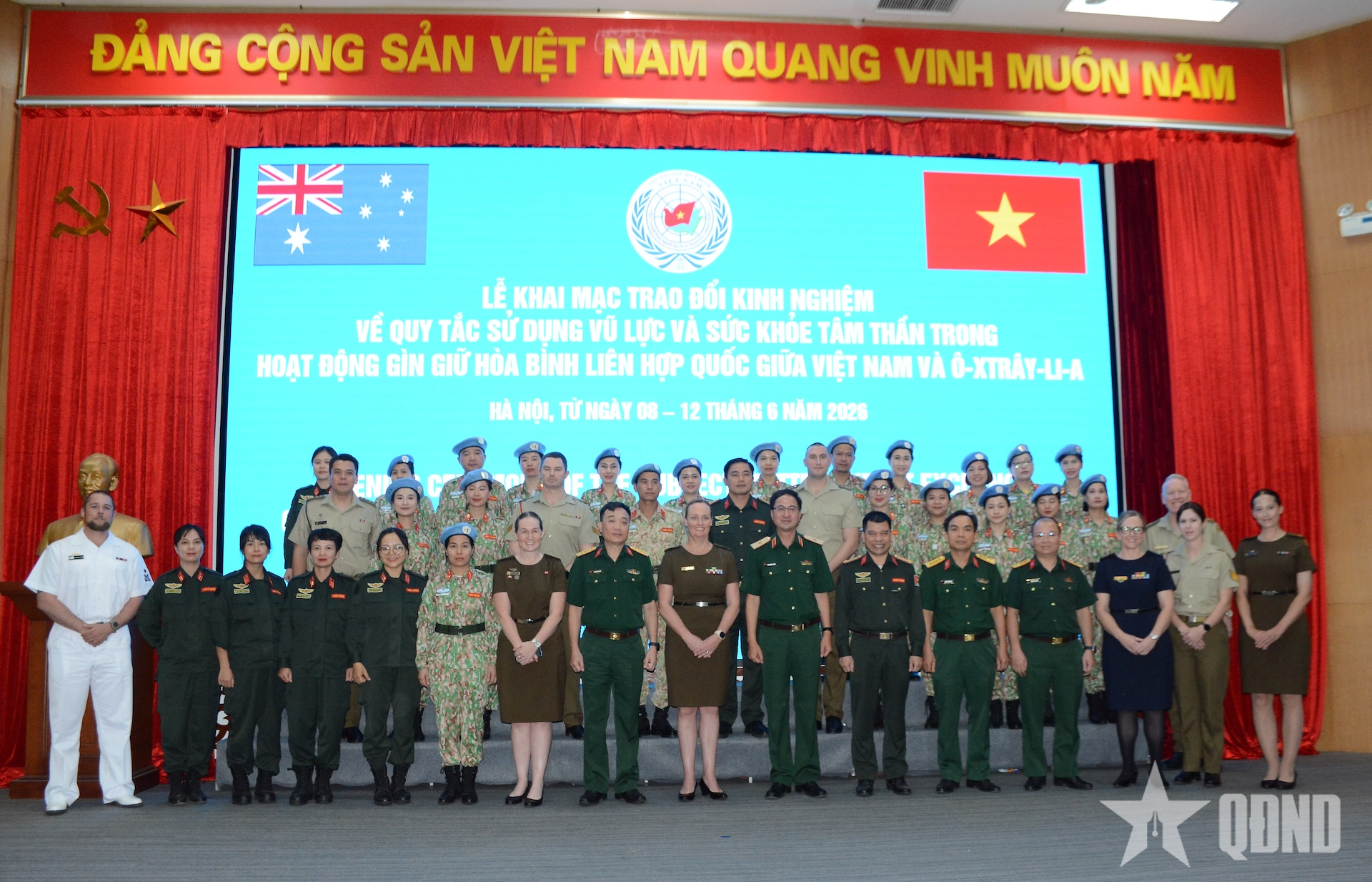 Nâng cao khả năng sẵn sàng thực hiện nhiệm vụ cho lực lượng gìn giữ hòa bình Việt Nam 
