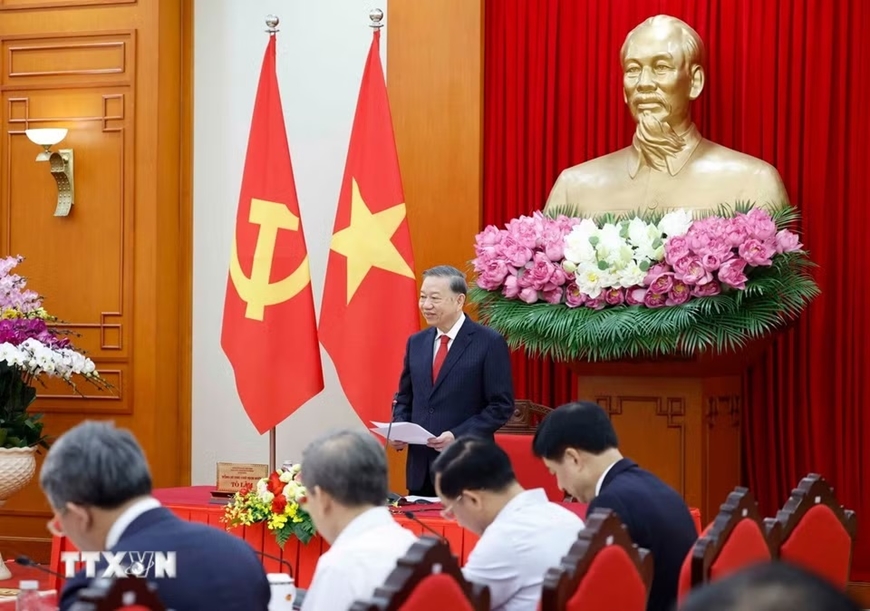Tổng Bí thư, Chủ tịch nước Tô Lâm: Tập trung nghiên cứu những vấn đề lý luận mới và cấp bách