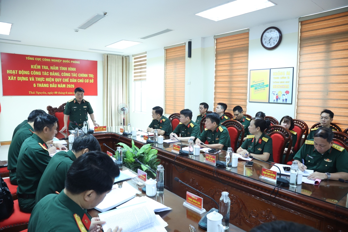 Nhà máy Z127 triển khai đồng bộ, toàn diện hoạt động công tác Đảng, công tác chính trị 