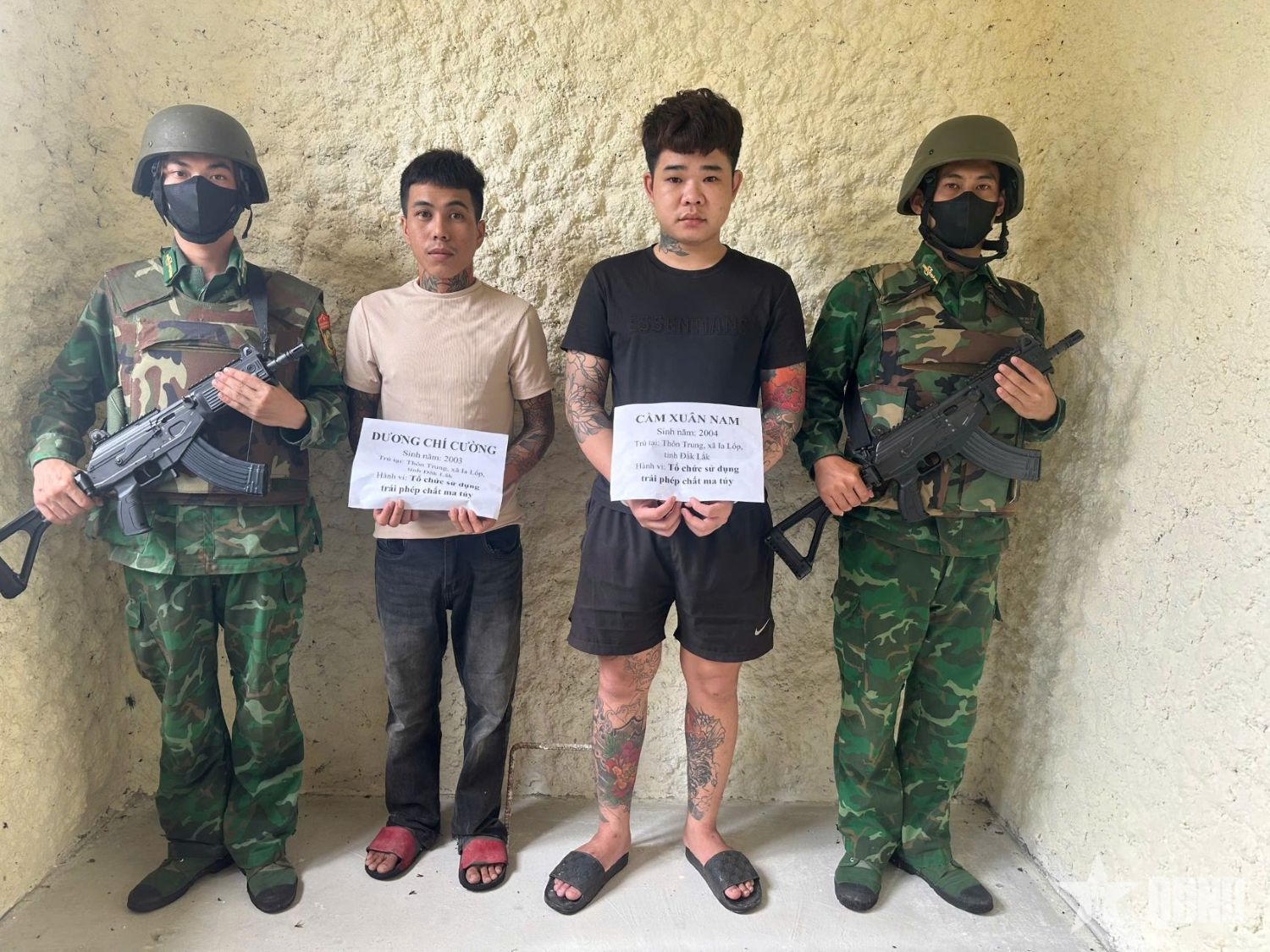 Biên phòng tỉnh Đắk Lắk khởi tố vụ án tổ chức sử dụng trái phép chất ma túy tại khu vực biên giới
