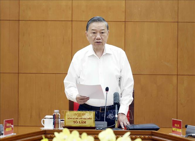 Tổng Bí thư, Chủ tịch nước Tô Lâm: Bảo vệ môi trường và thích ứng với biến đổi khí hậu là một trong những trụ cột của mô hình phát triển mới