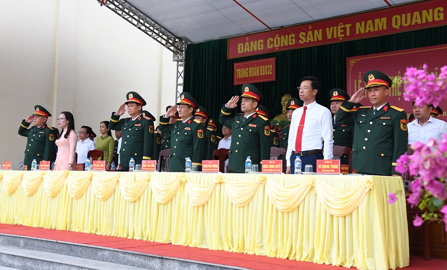 Gallery - 	Các cơ quan, đơn vị tổ chức Lễ tuyên thệ chiến sĩ mới năm 2026. - image 14