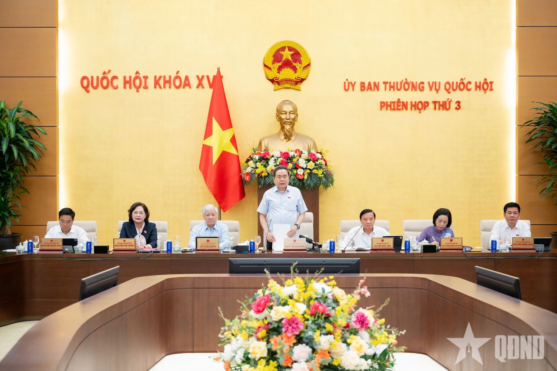 Ủy ban Thường vụ Quốc hội khai mạc Phiên họp thứ 3, xem xét 7 nội dung quan trọng