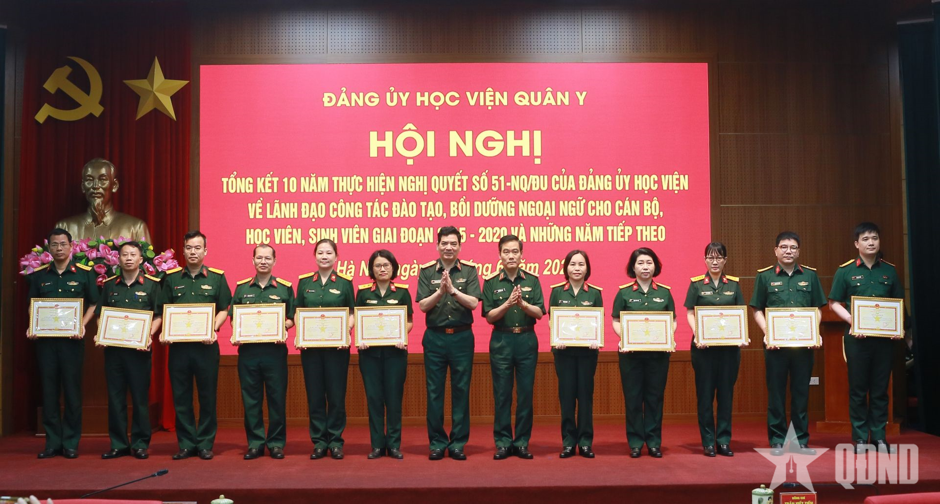 Học viện Quân y đẩy mạnh đào tạo, bồi dưỡng ngoại ngữ các cấp