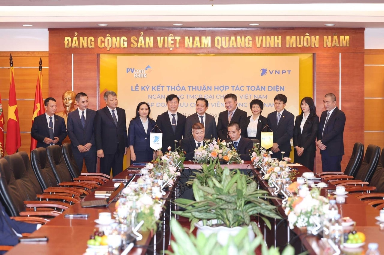 VNPT và PVcomBank hợp tác kết nối sức mạnh tài chính và công nghệ số