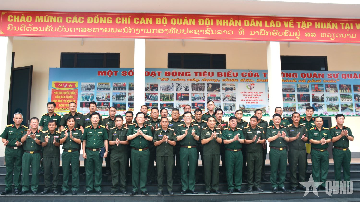 Bộ Tổng Tham mưu: Tập huấn công tác quốc phòng, quân sự địa phương cho cán bộ Quân đội nhân dân Lào