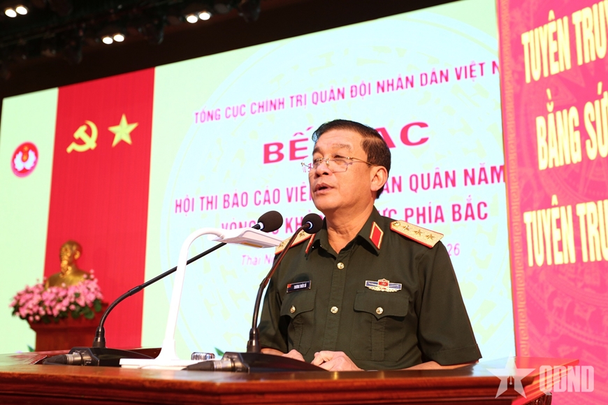 Hội thi báo cáo viên giỏi toàn quân năm 2026 khu vực phía Bắc: Dấu ấn chất lượng chuyên môn và ý nghĩa chính trị