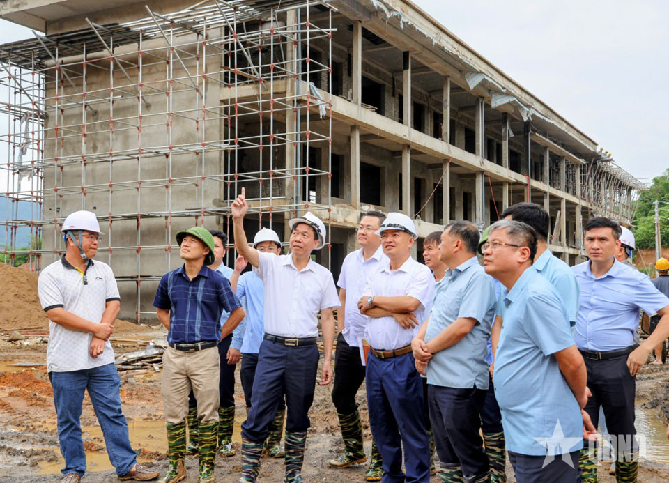 Điện Biên: 5 dự án trường nội trú liên cấp chậm tiến độ so với kế hoạch