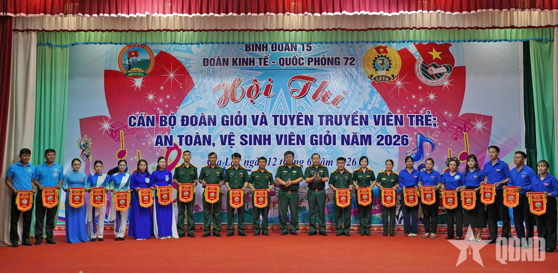 Ngày hội của tuổi trẻ và người lao động Đoàn Kinh tế - Quốc phòng 72 (Binh đoàn 15)