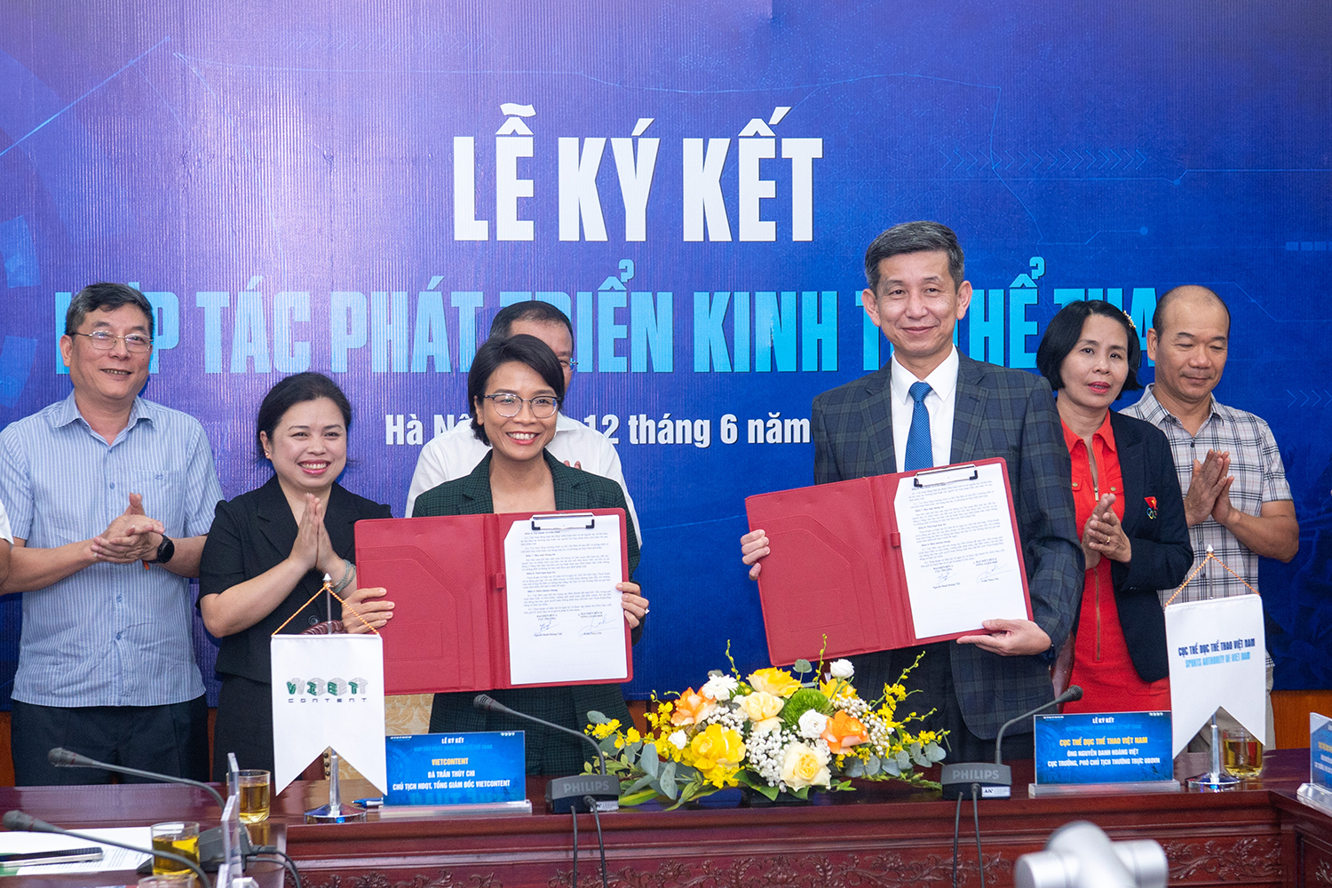 Hợp tác phát triển kinh tế thể thao


